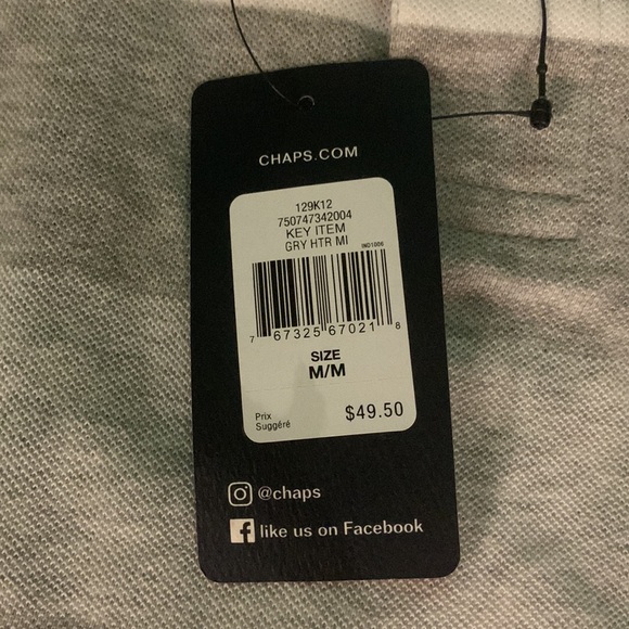 Chaps Men’s Collared Shirt - Picture 3 of 3